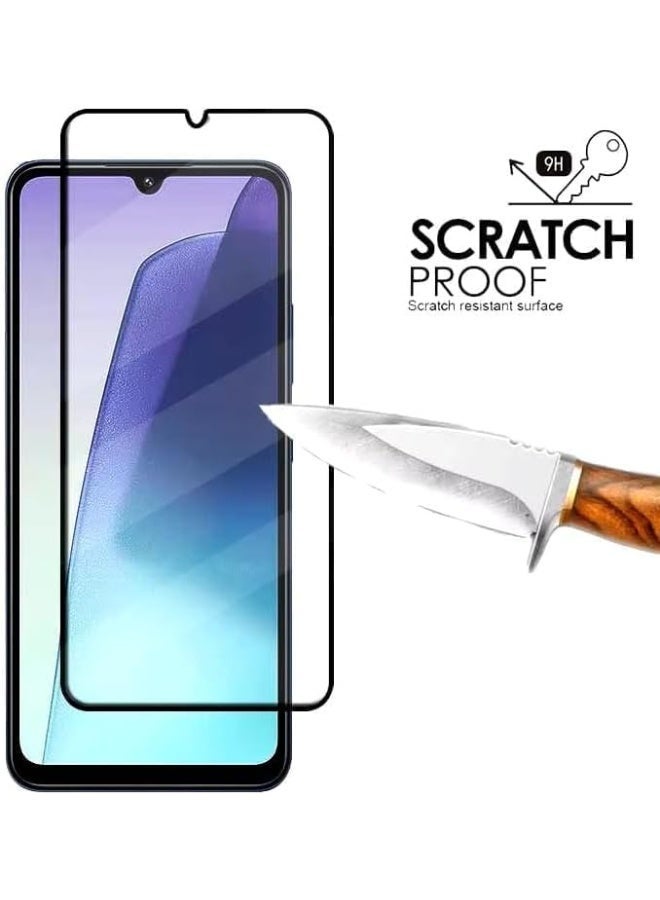 أكاليكس واقي شاشة لهاتف Xiaomi Redmi 14C، واقي شاشة من الزجاج المقوى، تغطية كاملة للشاشة، وضوح عالي، مضاد للكسر، زجاج مقاوم للخدش لهاتف Xiaomi Redmi 14C. - Image 4